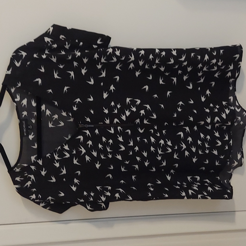 Tunic with zip detail